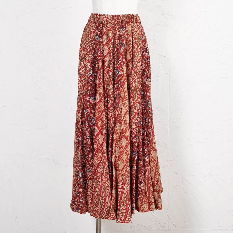 レーヨンカラムカリエスカルゴスカート｜マライカ公式通販