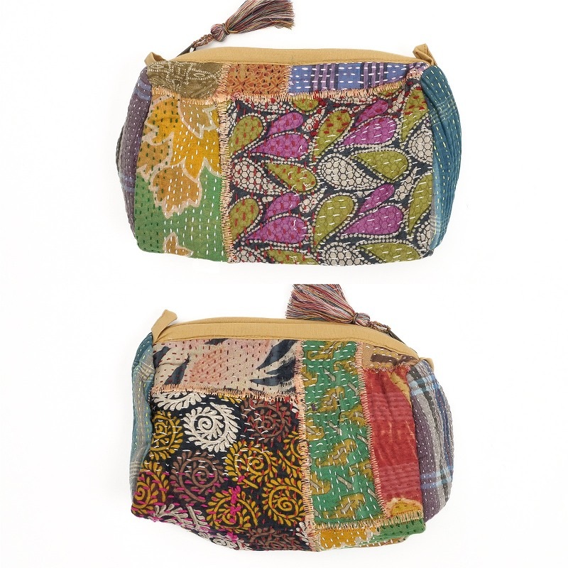 グドゥリーパッチワークポーチ S 【メール便可】｜マライカ公式通販