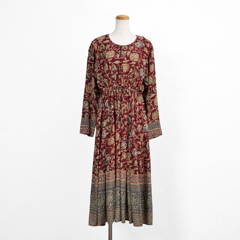 50%OFF レーヨンフラワープリントワンピース｜マライカ公式通販