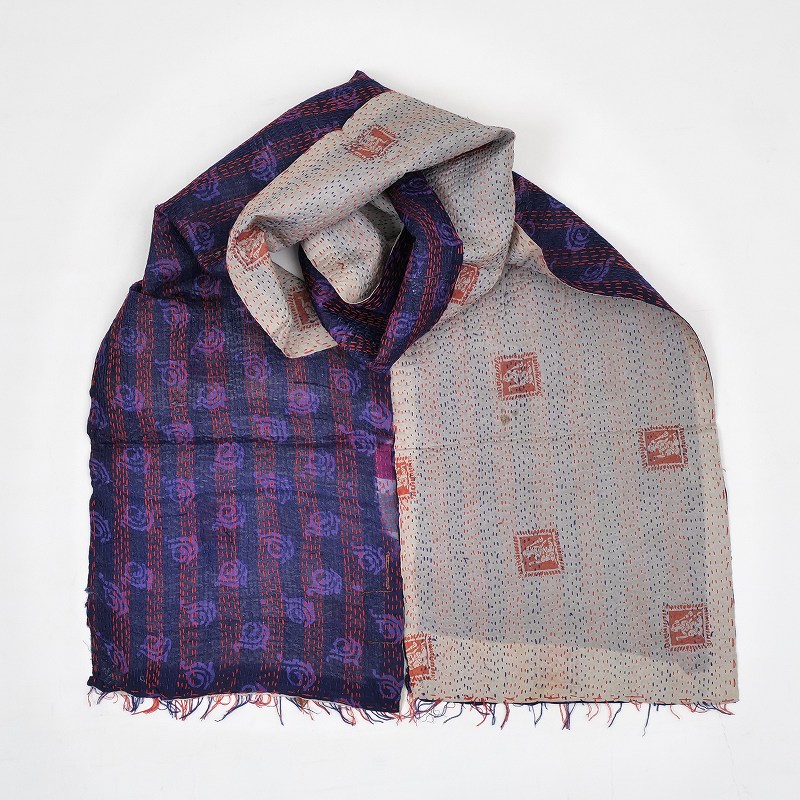 MALAIKA　シルクグドゥリー　リバーシブル　新品未使用 定価30000円 シルクグドゥリーミニストール 【メール便可】｜マライカ公式通販