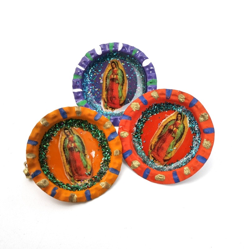 メキシコ王冠バッチ【メール便可】｜マライカ公式通販