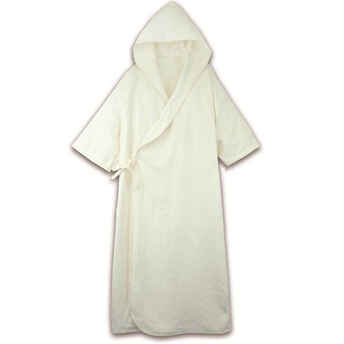 【介護】【入浴】【入院】　ケアバスローブ