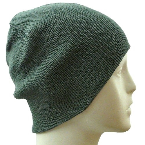 【抗がん剤治療】【医療用帽子】【ケア帽子】 大杉ニットルームキャップ：３型 グリーン