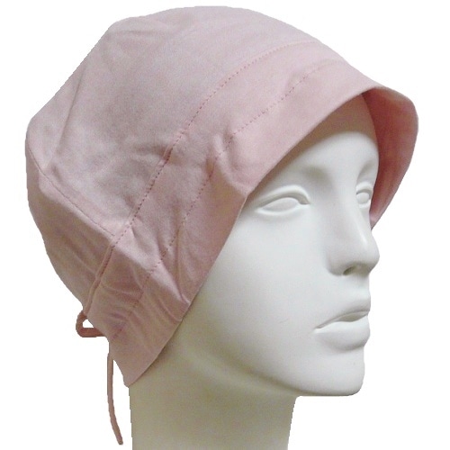 【抗がん剤治療】【医療用帽子】【ケア帽子】 あすなろ帽子：ピンク