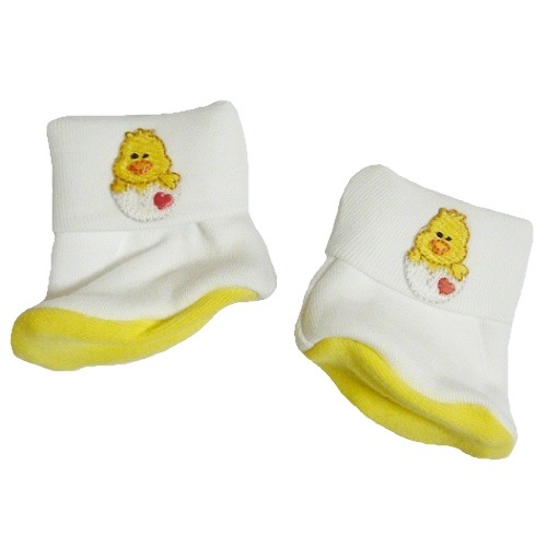 【未熟児】【低出生体重児】【早産児】【NICU】用 ベビー服：ブーティーソックス チック