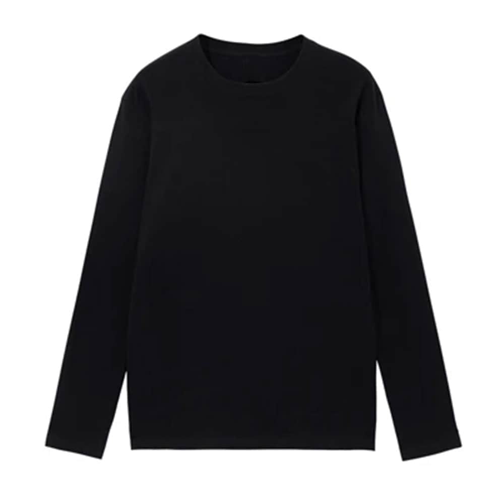 【人工透析】【点滴】【PICC】【カテーテル】 レディース長袖Tシャツ: ブラック