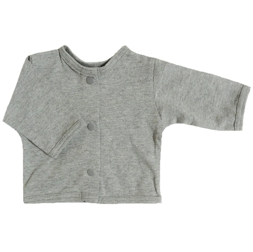 【未熟児】【低出生体重児】【早産児】【NICU】用 ジャケット： グレー