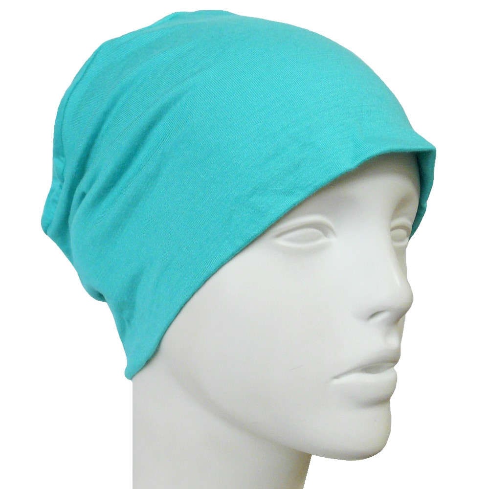 【抗がん剤治療】【医療用帽子】【ケア帽子】 コットンキャップ：ミント
