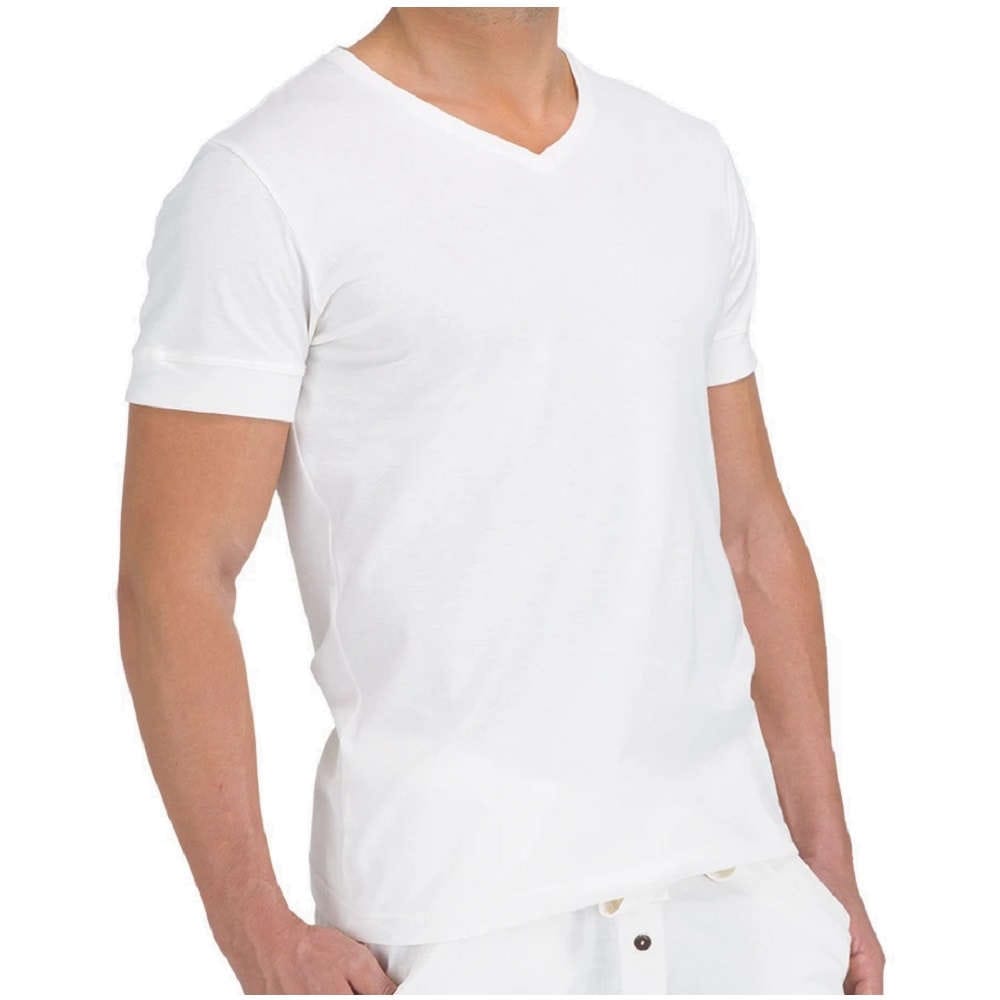 100%オーガニックコットン コトニーク メンズ Vネック Tシャツ
