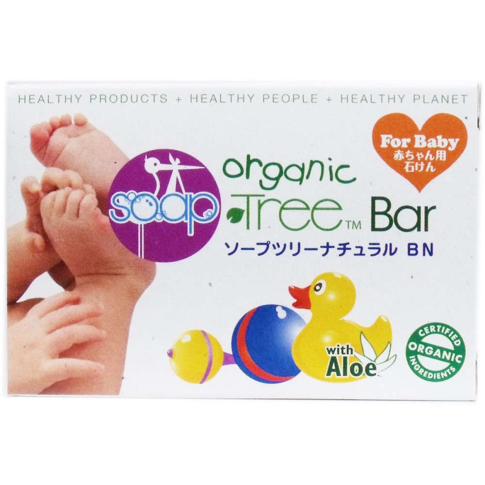 【石鹸】 ソープツリー ナチュラルBN （赤ちゃん用石けん） 95g