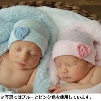 【未熟児】【低出生体重児】【早産児】【NICU】用　のびのびホスピタル帽子：ミックス