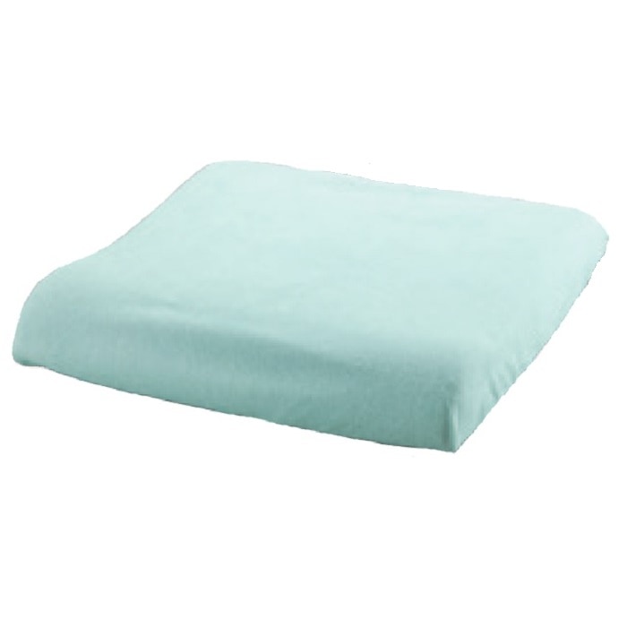 【車いす】防水クッションカバー パイルタイプ：グリーン