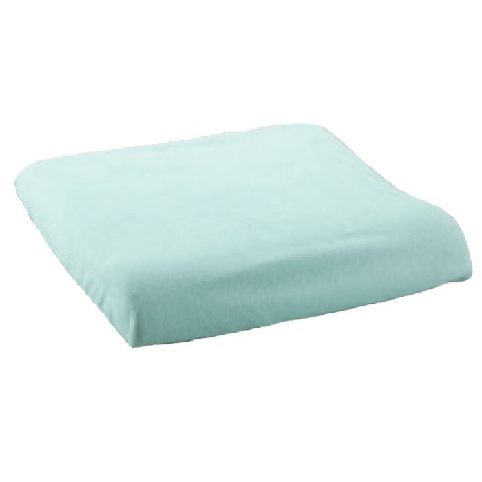 【車いす】防水クッションカバー デニムタイプ：グリーン