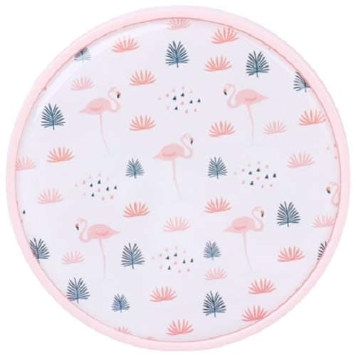 【レンズケース】【コンタクトレンズ】 コンタクト ラウンドレンズケース：フラミンゴ