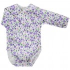 【未熟児】【低出生体重児】【早産児】【NICU】用 ベビー服： 長袖ロンパース ルビー