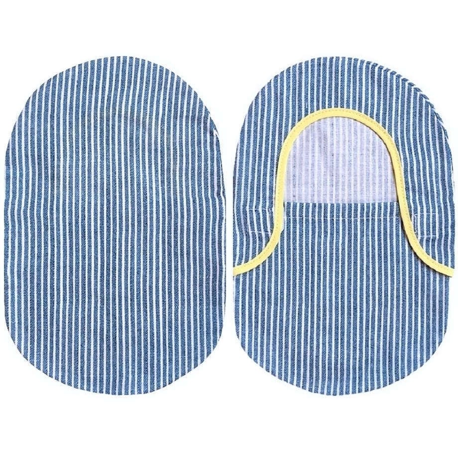 【オストメイト】【ストーマ】【人工肛門】 着せ替えストーマパウチカバー カバコさん：ブルーストライプ