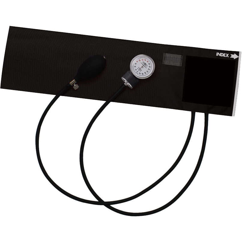 【血圧計】 FOCAL アネロイド血圧計 FC-100V ナイロンカフ ブラック