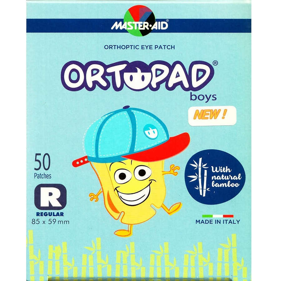 【斜視】【弱視】　オルトパッド　斜視弱視訓練用眼帯：ボーイズNEW　レギュラー