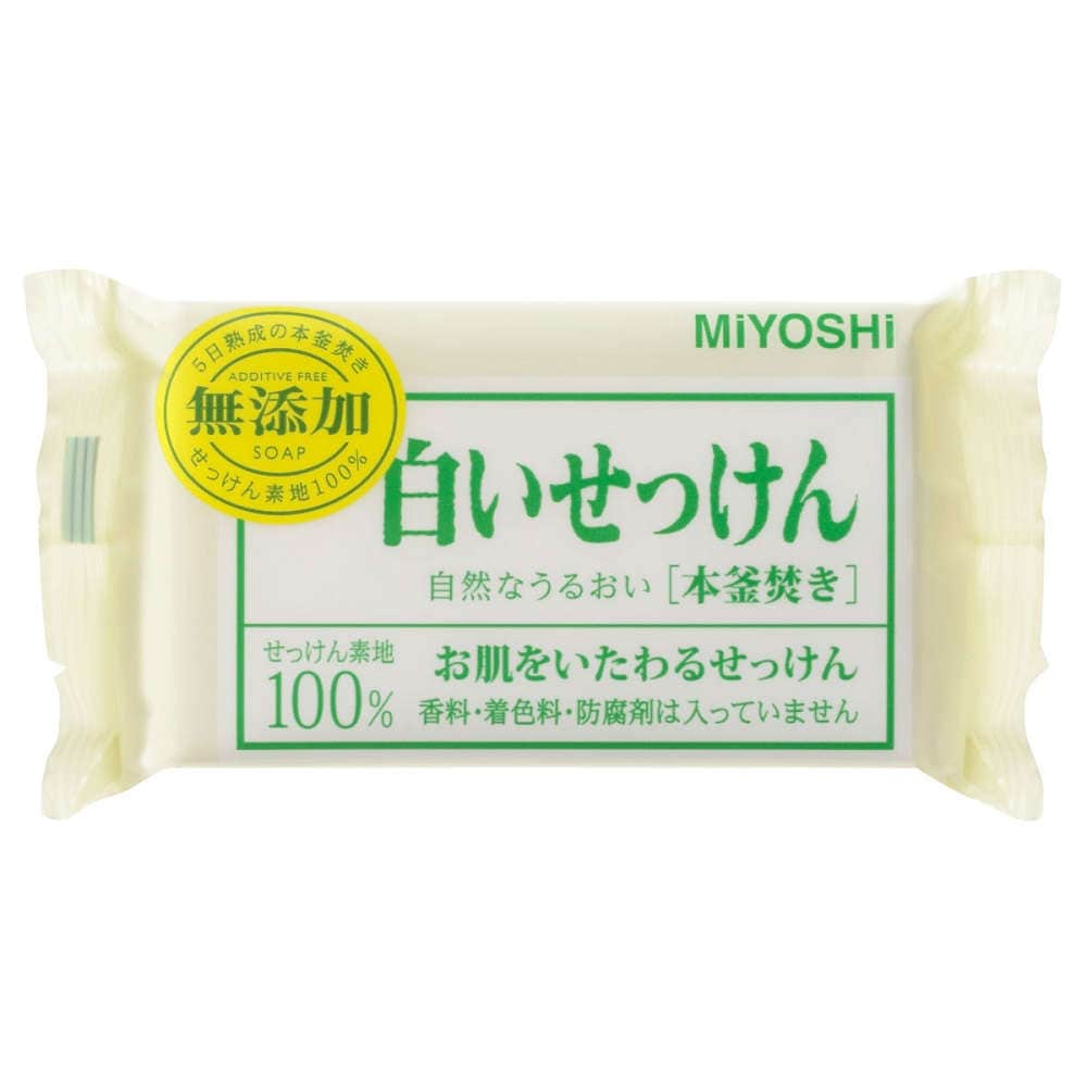 【石鹸】 無添加 白いせっけん 1P