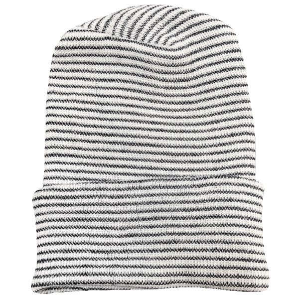 【未熟児】【低出生体重児】【早産児】【NICU】用　のびのびホスピタル帽子：ブラック