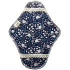 オーガニックコットン 布ナプキン Dシリーズ レギュラー：ネイビーバード