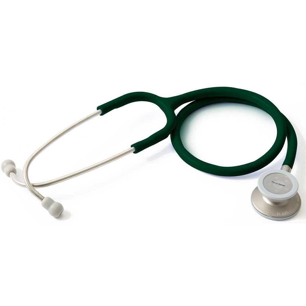 【聴診器】 ライトウェイト聴診器 フォーカルトーン エキスパート ライト フォレストグリーン