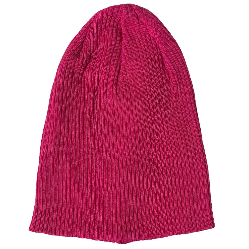 【医療用帽子】【キッズ】 クールマックス サマーニット帽：フューシャ