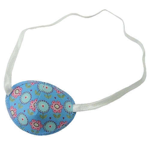 【ものもらい】【斜視】【眼瞼炎】　キッズ用眼帯：ペリリンクル