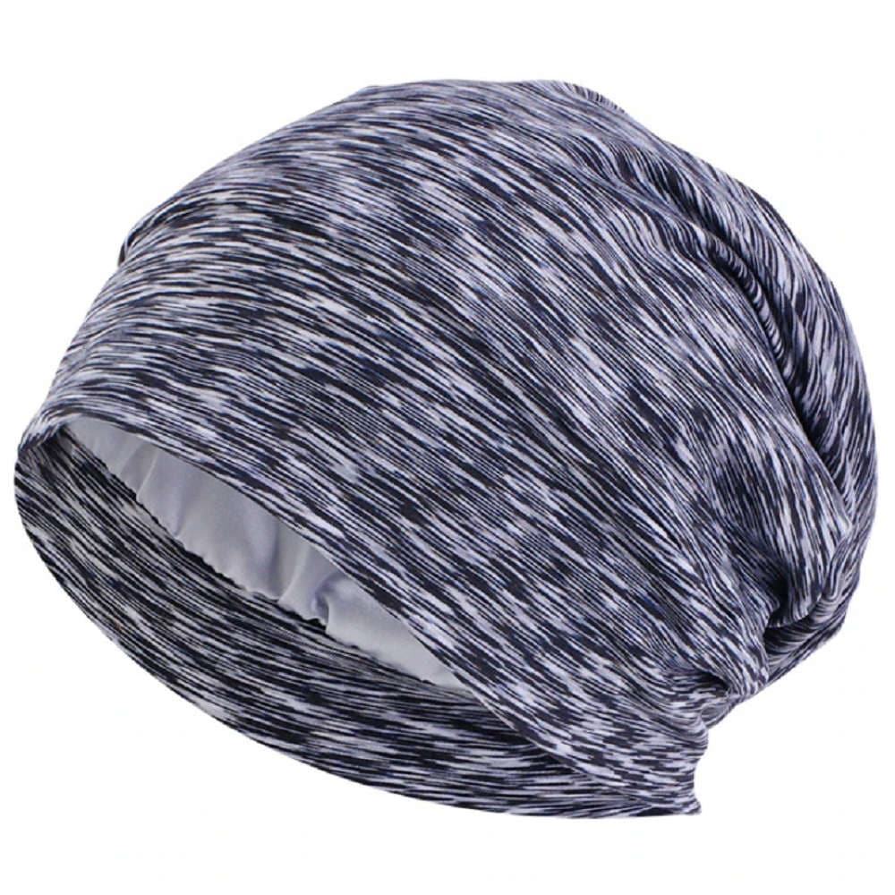 【抗がん剤治療】【医療用帽子】【ケア帽子】 ストレッチターバンキャップ：ブラック