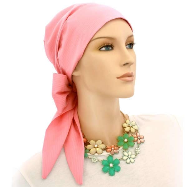 【抗がん剤治療】【医療用帽子】【ケア帽子】 スカーフタイプ：ストロベリー