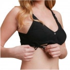 100%オーガニックコットン コトニーク レディース サイドタイブラ：ブラック|レディース|アトピー/皮膚炎