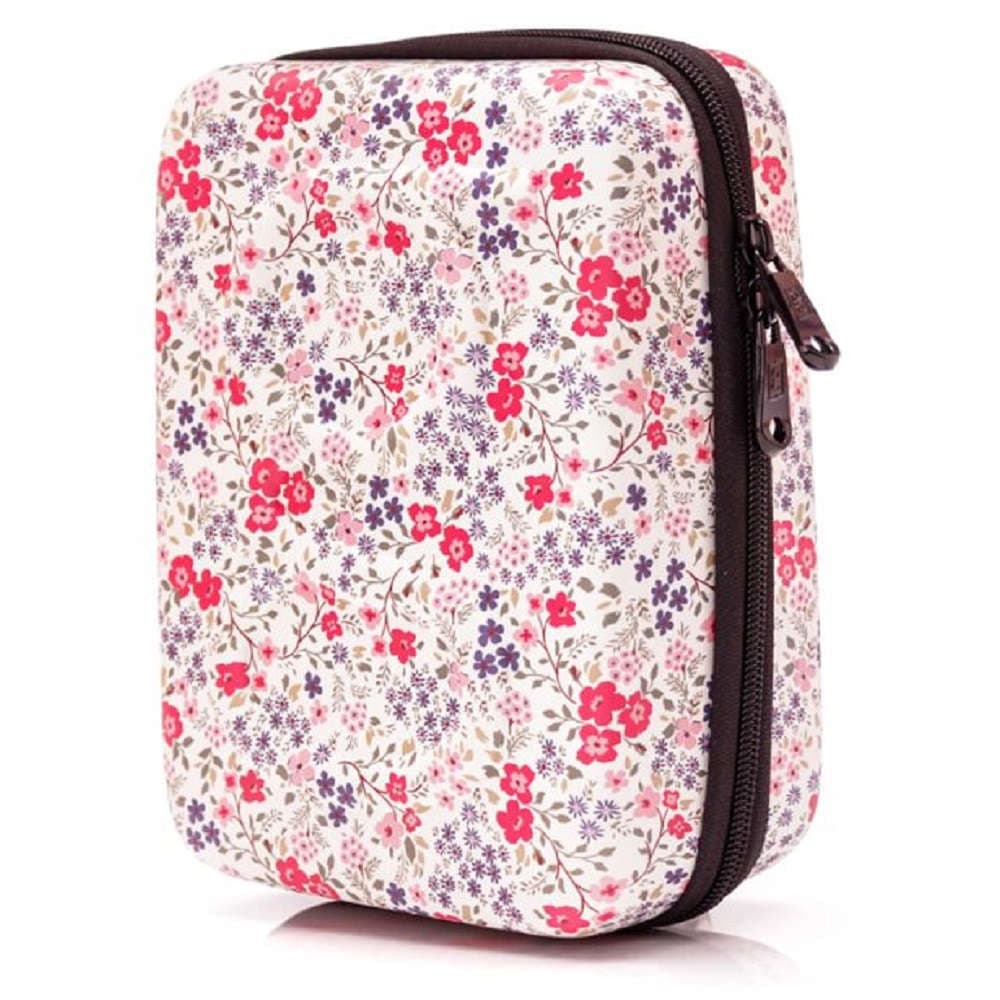 【糖尿病】【インスリンポーチ】Glucology インスリントラベルケース プラスサイズ：限定デザイン フラワー