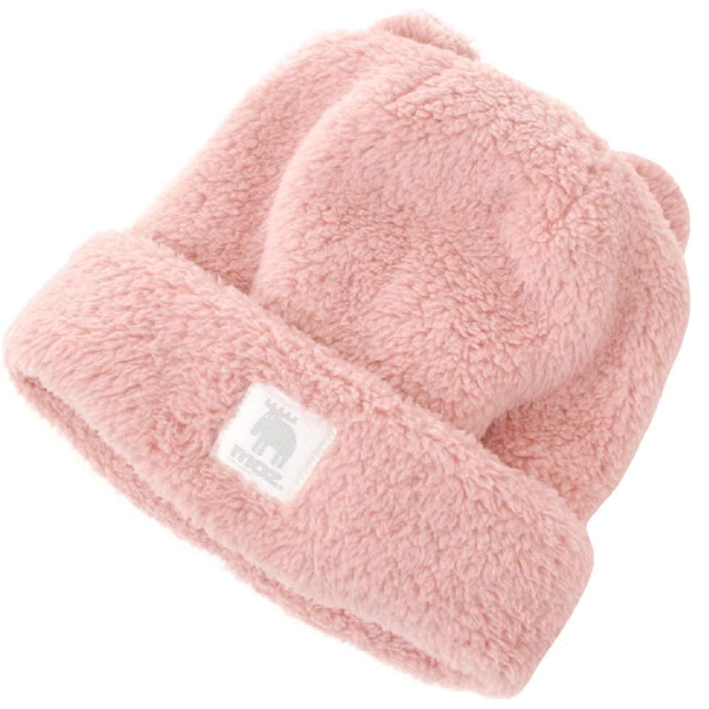 【ケア帽子】【キッズ】 モズ キッズ ボアワッチ：ピンク