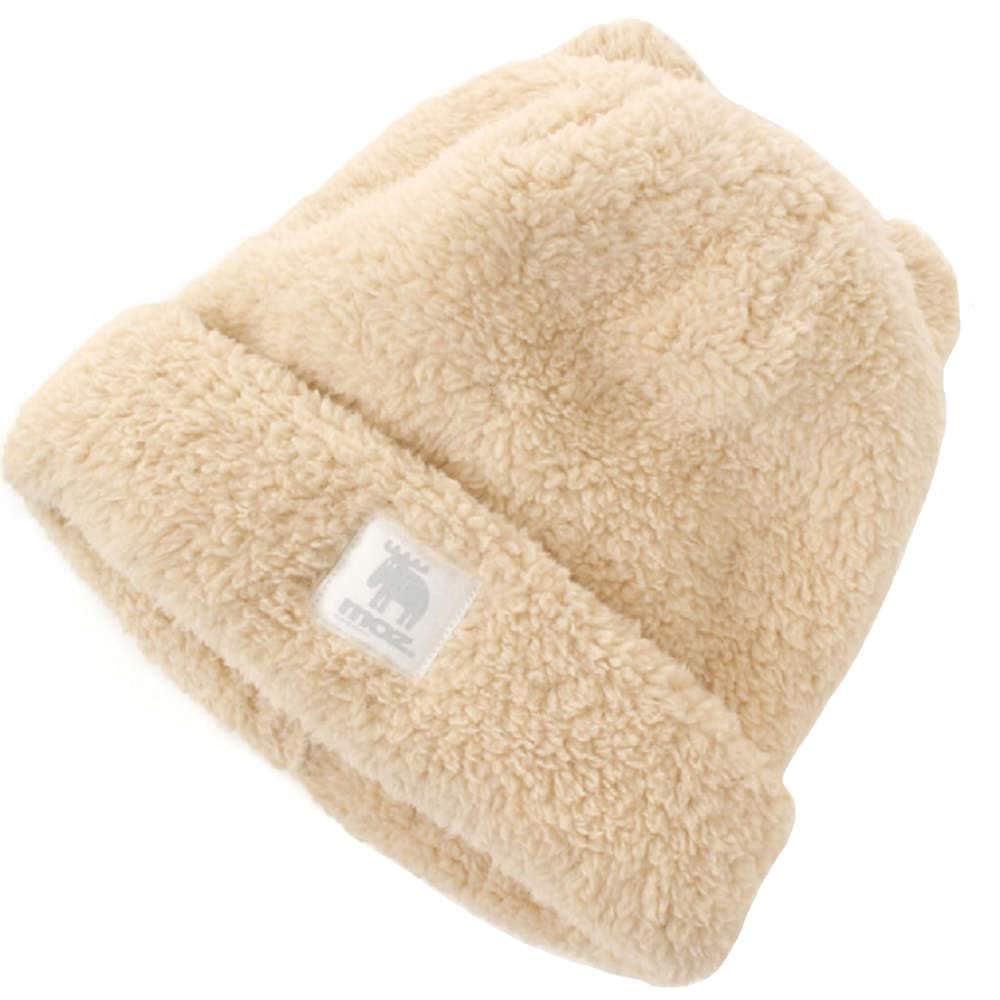 【ケア帽子】【キッズ】 モズ キッズ ボアワッチ：ベージュ