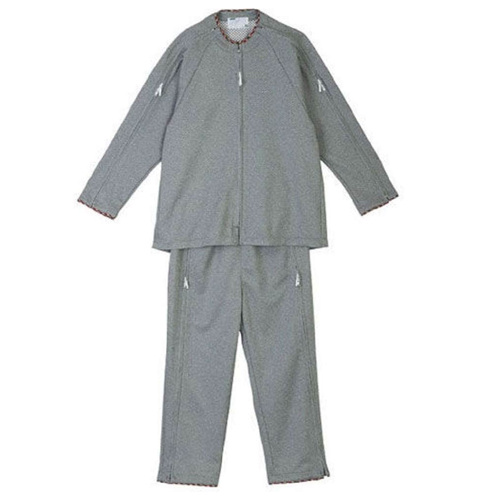 【透析】【入院】【介護】【男女兼用】 リハビリネマキ:グレー