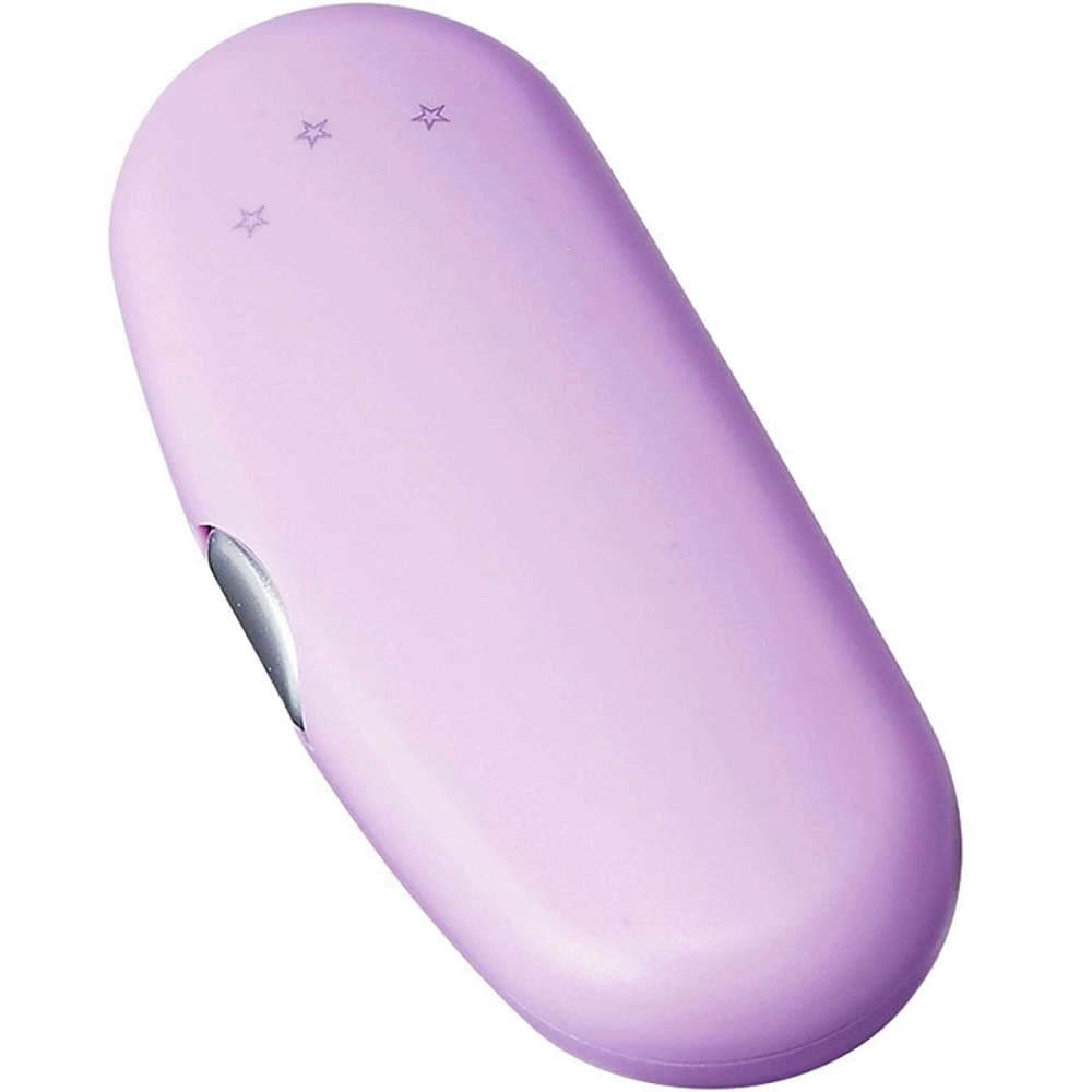 【キッズ】【メガネケース】 プラスチックハードケース　スターパープル