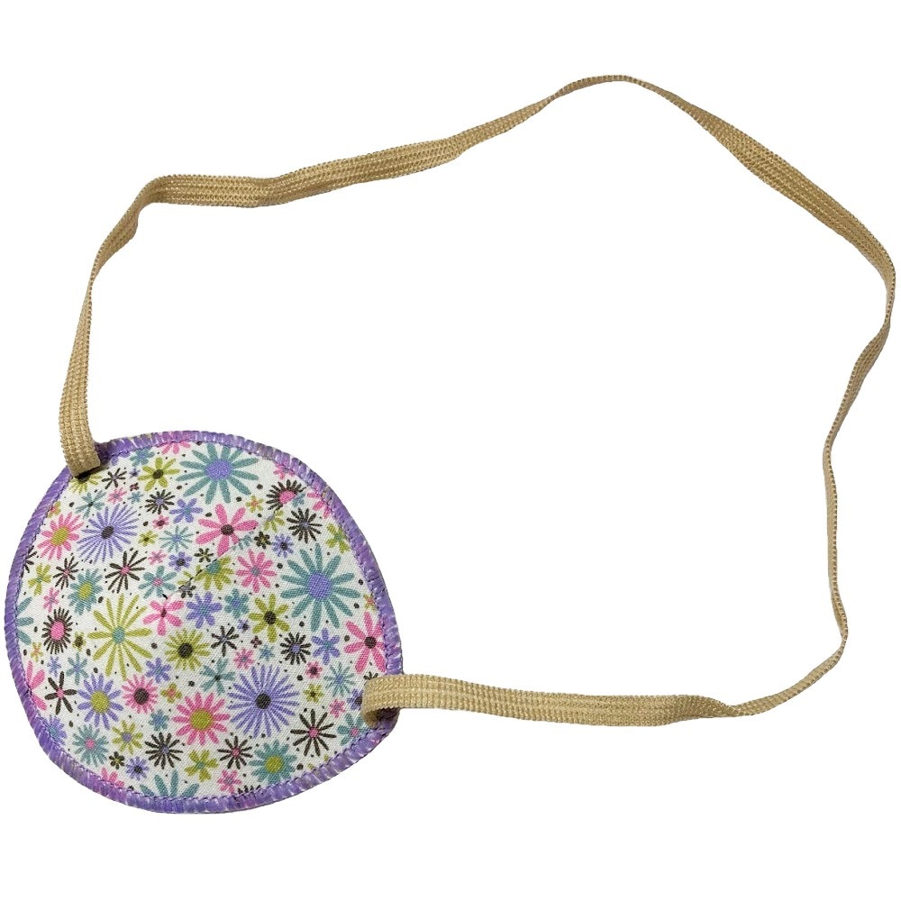 【弱視】【斜視】【目の腫れ】　アダルト用眼帯：サマーブルーム