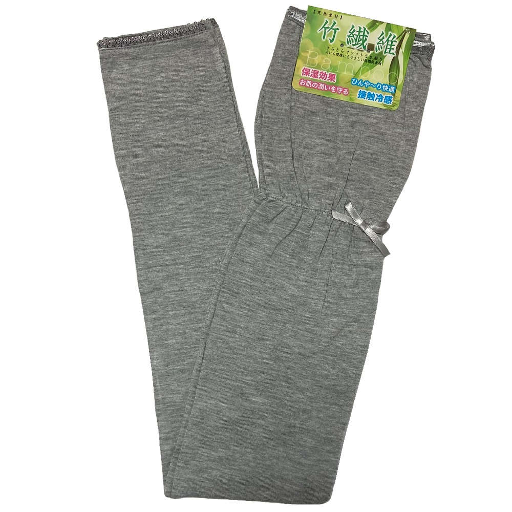 【UV・日焼け対策】【アームカバー】 くしゅくしゅ　肩上までしっかりガード 超ロングアームカバー：グレー