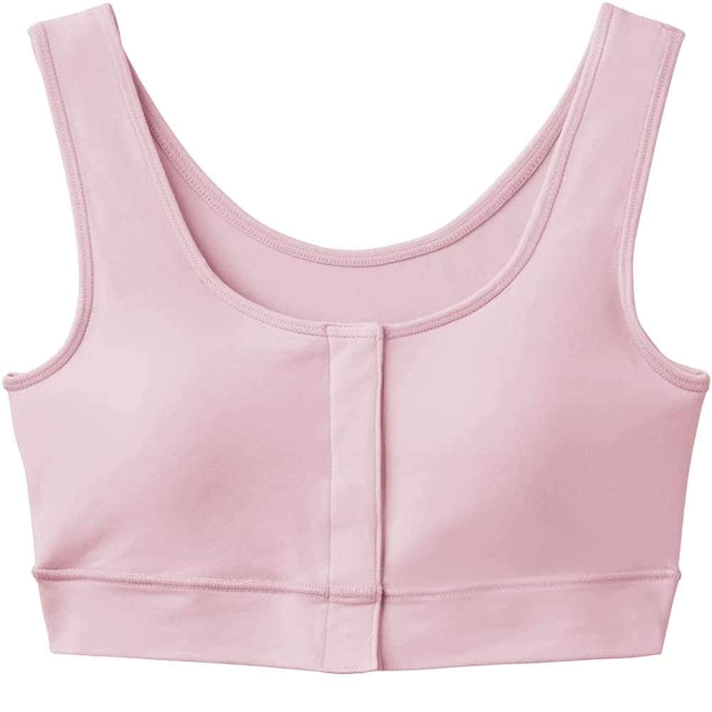 【乳がん】【乳房切除】【敏感肌】 グンゼ SELFEAR 前開きラクブラ:ピンク
