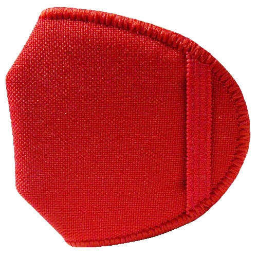 【弱視】【斜視】【保護】　めがねアイパッチ【キッズ・アダルト用】： スモールサイズ レッド