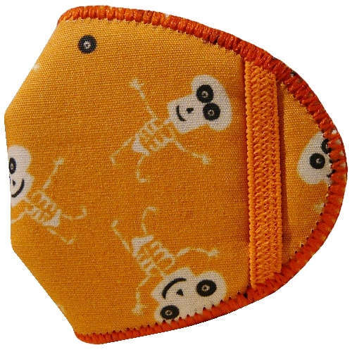 【弱視】【斜視】【訓練用】　めがねアイパッチ【キッズ用】：スケルトン