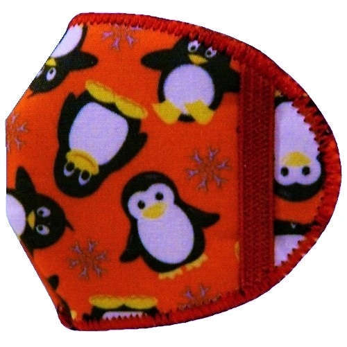 【弱視】【斜視】【訓練用】　めがねアイパッチ【キッズ用】：ペンギン