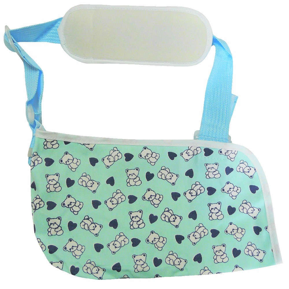 【腕骨折・麻痺】【腕吊り】 キッズアームホルダー 幼児用 Sサイズ テディベア