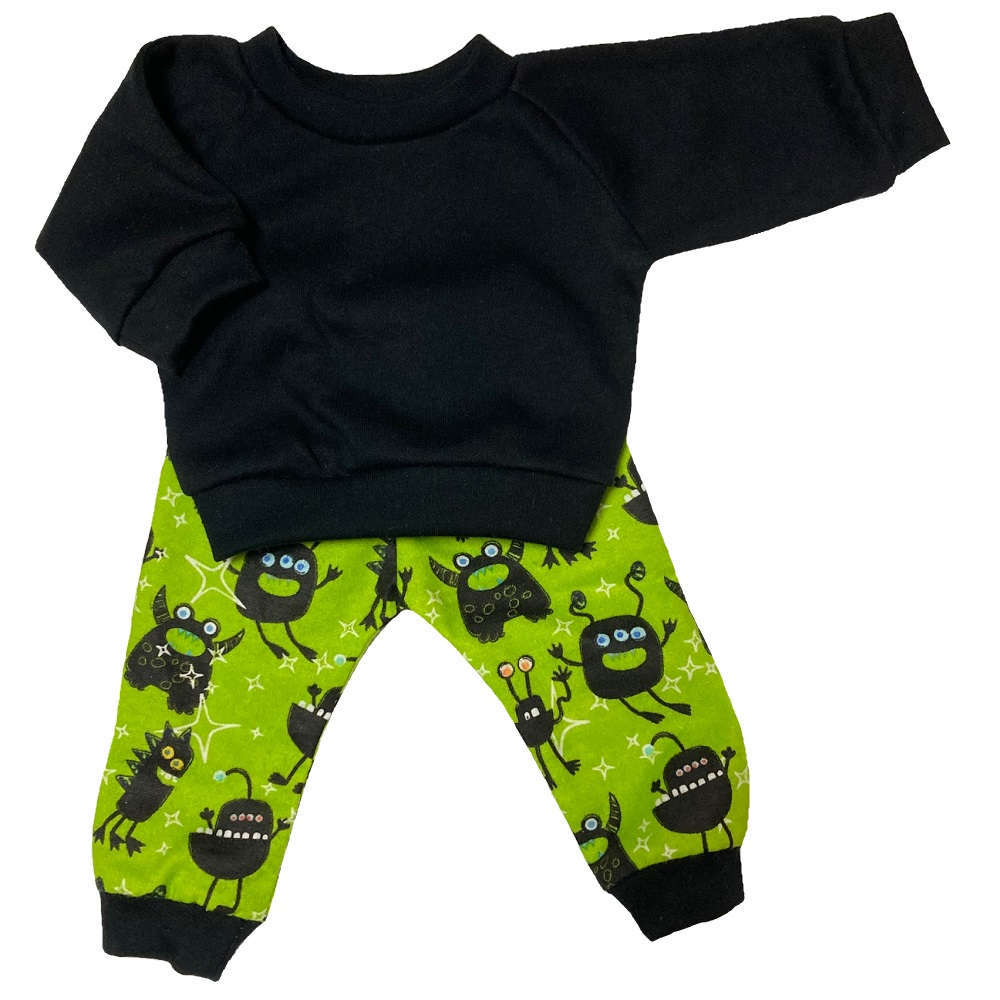 【未熟児】【低出生体重児】【早産児】【NICU】用 ベビー服： モンスター