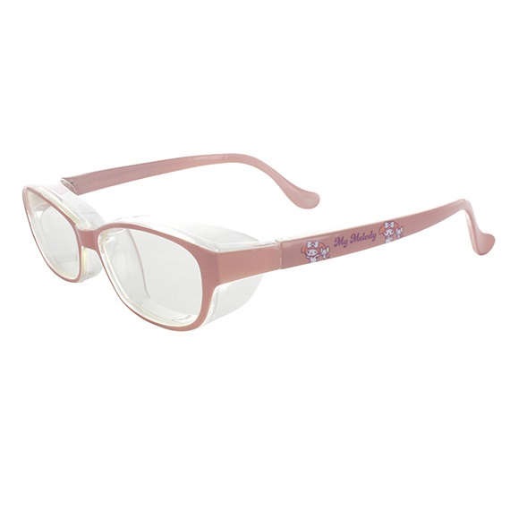 【花粉防止メガネ】【UVカット】 スカッシースタイル スモール マイメロディ