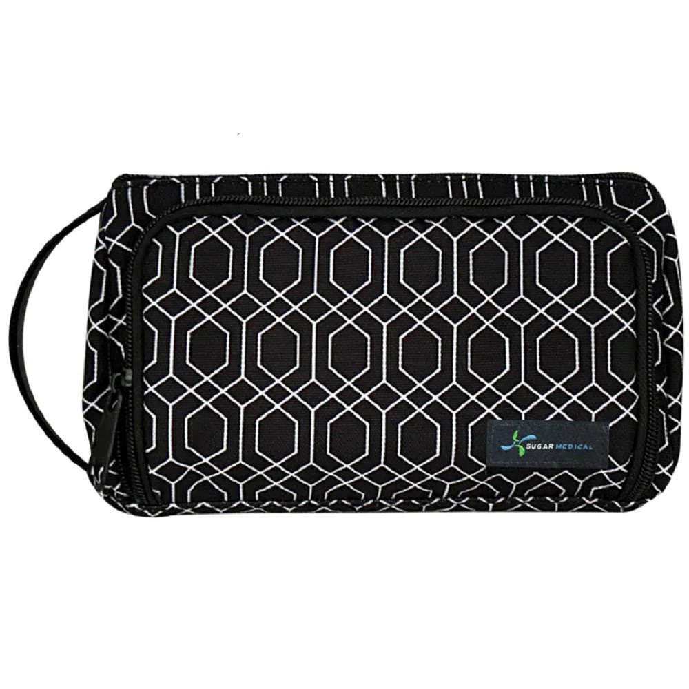 【糖尿病】【インスリンポーチ】インシュレーテッドポーチ：ジオメトリック