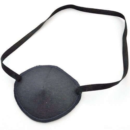 【弱視】【斜視】【目の腫れ】　アダルト用眼帯：グレー