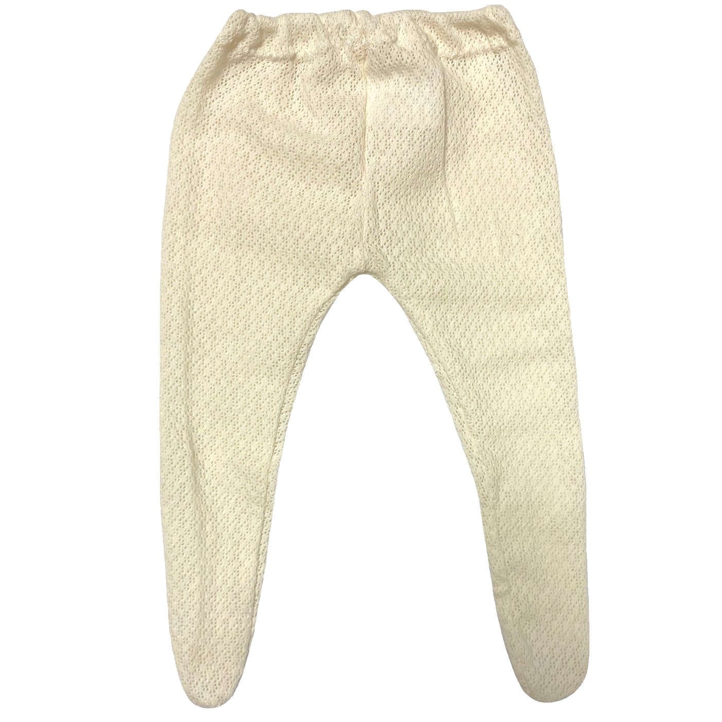 【未熟児】【低出生体重児】【早産児】【NICU】用 ベビータイツ：レースクリーム