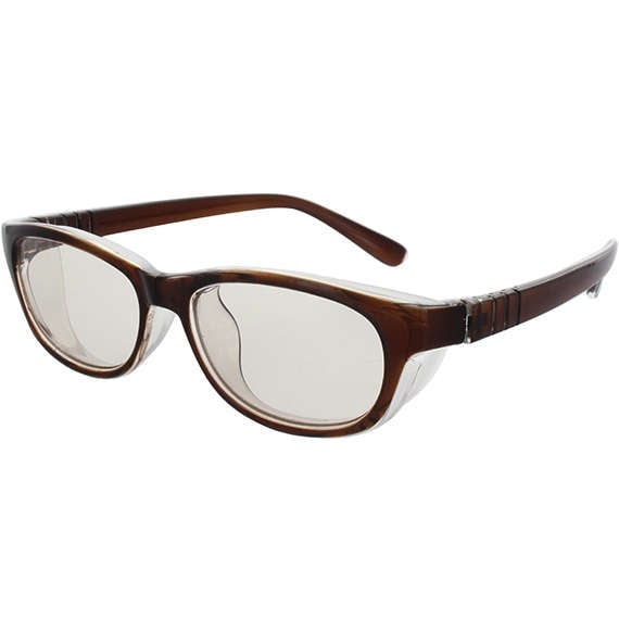 【白内障術後保護メガネ】 メオガードナチュラル Sサイズ：ブラウン