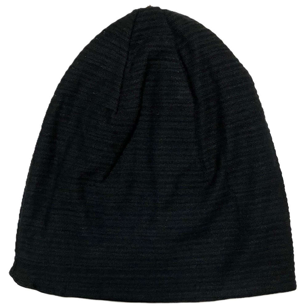 【医療用帽子】【キッズ】 オーガニックコットン リバーシブル帽子（ブラック・ブラック）